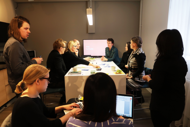 A workshop held in Valtimo, a collaborative space for all ministries, with six civil servants to discover the challenges they face and how they see the future.